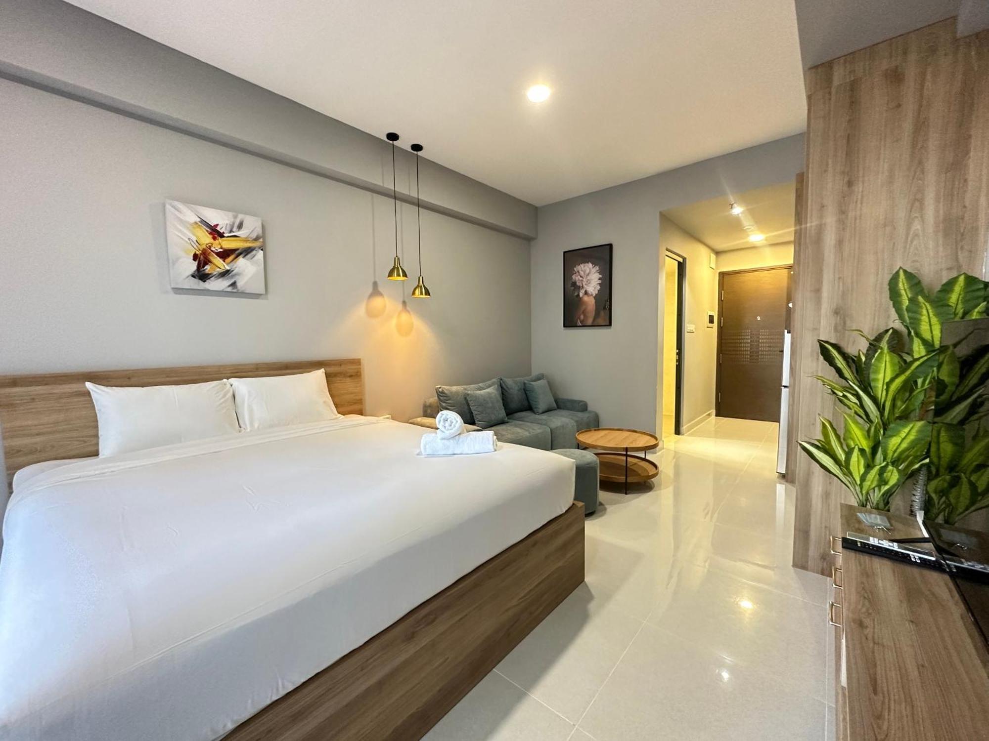 May Soho Saigon Serviced Apartment Cidade de Ho Chi Minh Quarto foto